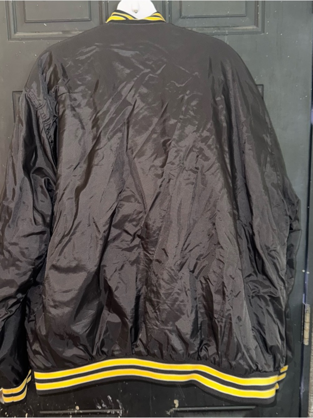 Holloway Black Jacket with Yellow Accent - Picture 3 of 4